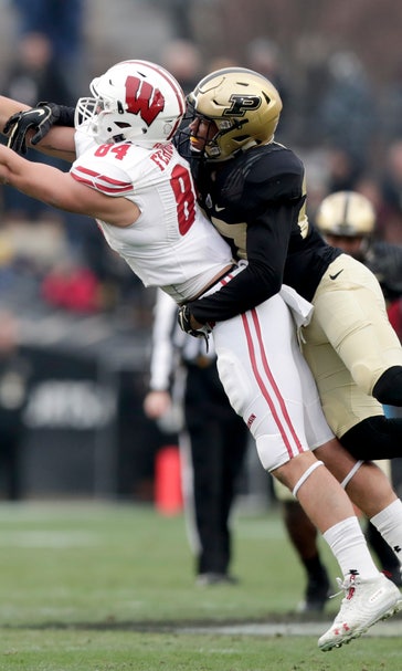 Wisconsin celebrates Taylor-made OT victory at Purdue